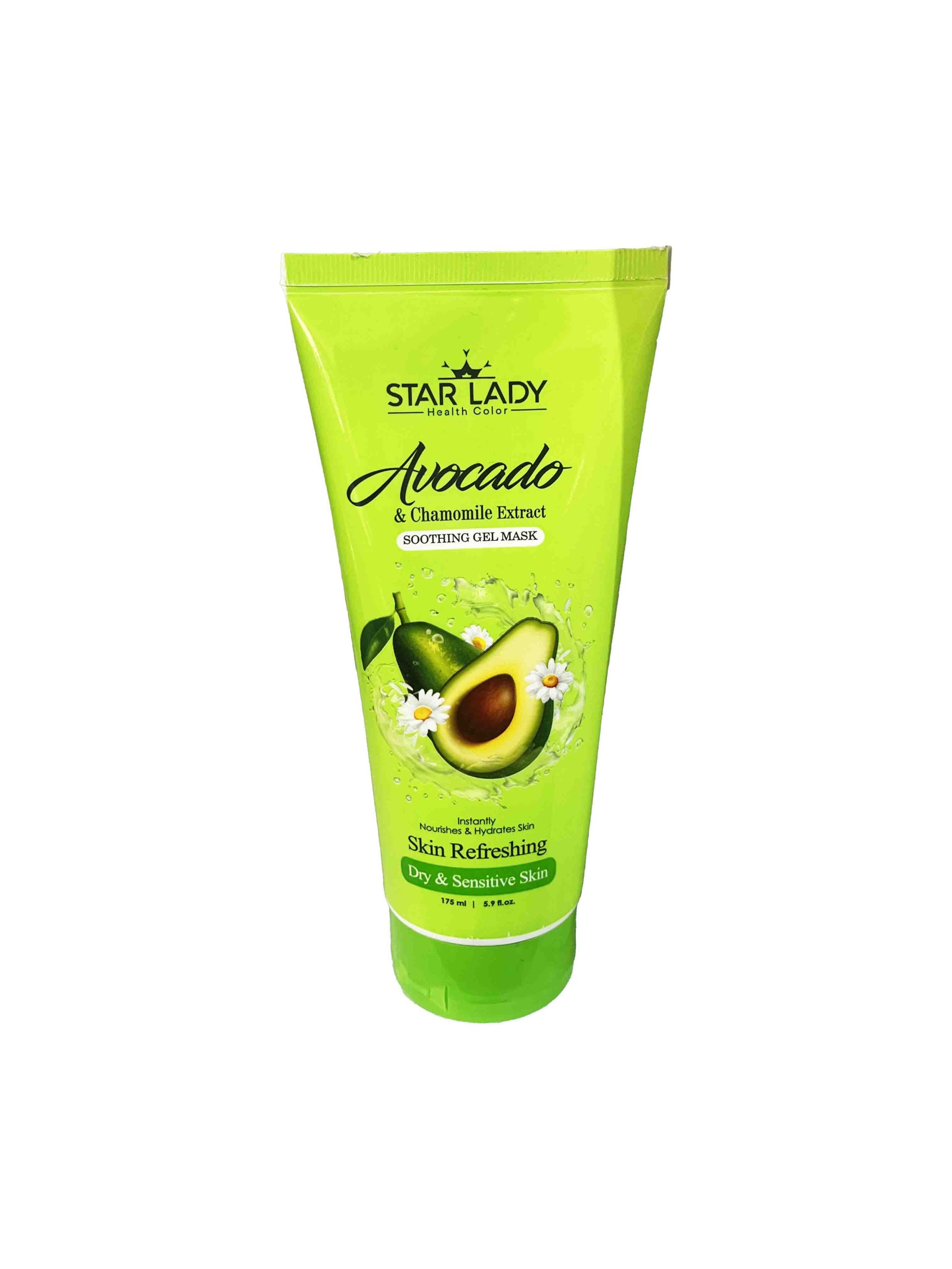 ژل ماسک استار لیدی آووکادو ژل ماسک التیام بخش استار لیدی